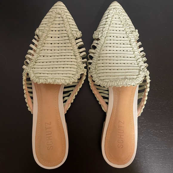 schutz marli huarache mule